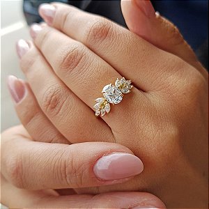 Anel Solitário em Ouro 18k - Diamante Laboratório 3 Quilates