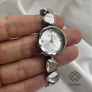 Relógio Technos Feminino Crystal Prata 2035ngf/1k