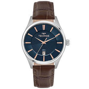 Relógio Technos Masculino Executive Couro 2115udc/0a