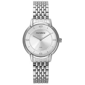 Relógio Mondaine Feminino Prata