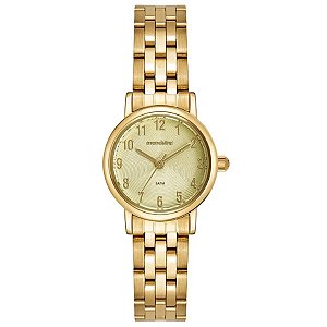 Relógio Mondaine Feminino Dourado 99849lpmvde1