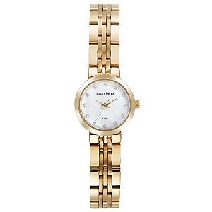 Relógio Mondaine Feminino Dourado 32692lpmvde1