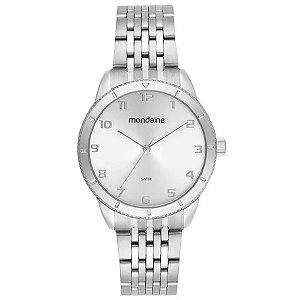 Kit Relógio Mondaine Feminino Prata 99822l0mvne2k2
