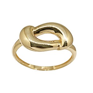 Anel Vazado em Ouro 18k