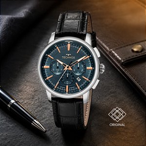 Relógio Technos Grandtech Masculino Prata Js25bdn/0a