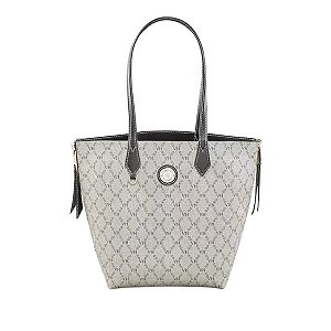 Bolsa Victor Hugo Tote Double Face Panna Black