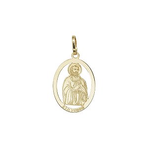 Pingente São Pedro em Ouro 18k