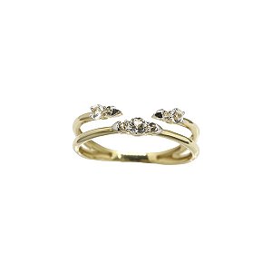 Anel Topázio Ouro 18k