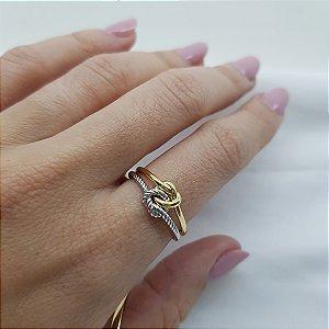 Anel Duo em Ouro 18k