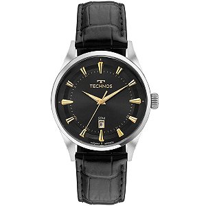Relógio Technos Masculino Executive Prata 2115uao/0p