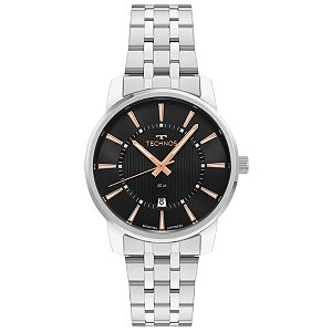Relógio Technos Masculino Executive Prata 2115udo/1p