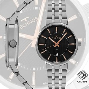 Relógio Technos Masculino Executive Prata 2115udo/1p