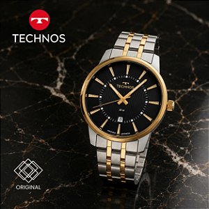 Relógio Technos Masculino Executive Bicolor 2115udp/1a