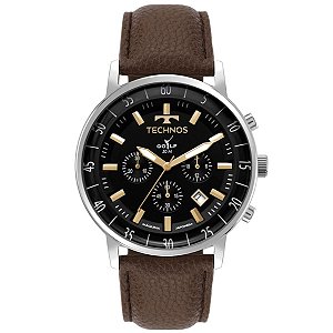 Relógio Technos Masculino Golf Prata Js25bee/0p