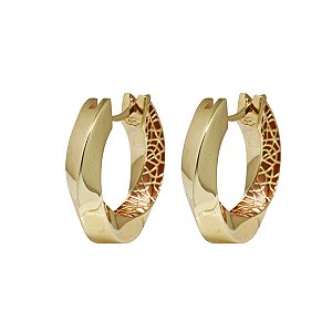 Brinco Argola em Ouro 10k