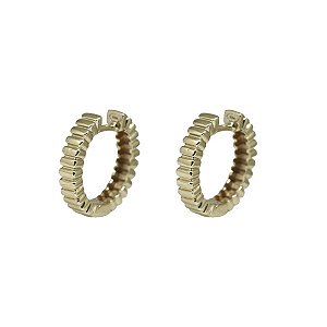 Brinco Argola em Ouro 10k