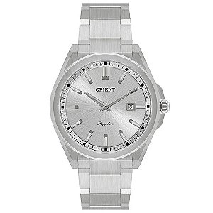 Relógio Orient Eternal Masculino Analógico Slim Prata Mbss1512 S1sx