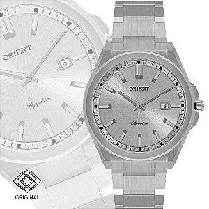 Relógio Orient Eternal Masculino Analógico Slim Prata Mbss1512 S1sx