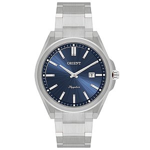 Relógio Orient Eternal Masculino Analógico Slim Prata Mbss1512 D1sx