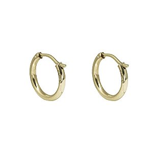 Brinco Argola em Ouro 10k