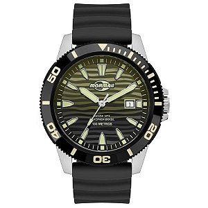 Relógio Mormaii Steel Basic Masculino MO2317AT/2V Verde