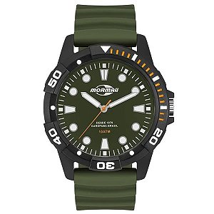 Relógio Mormaii Masculino Casual Preto Verde MOPC21JALLV/8V