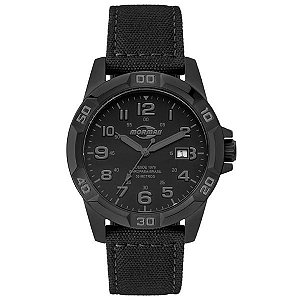 Relógio Mormaii Steel Masculino Preto MO2317AQ/2P