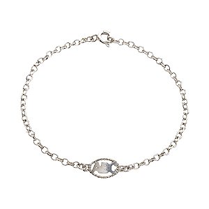 Pulseira Infantil ABC Prata 925