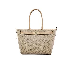 Bolsa Victor Hugo Verona Belmont Beaver Coconut Beige
