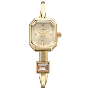 Relógio Bracelete Technos Feminino Crystal Dourado 2035NGA/1X