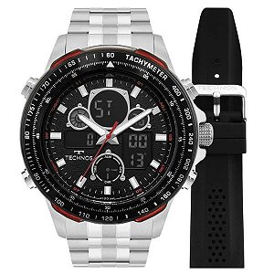 Relógio Technos Masculino Digitech Anadigi BJ4130AD/T1P