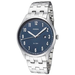 Relógio Fossil Masculino Forrester Prata Azul FS5593/1KN