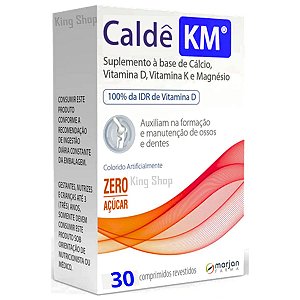 Suplemento Alimentar Caldê Km Cálcio Vitaminas C/ 30