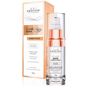 Profuse Clair Olhos Gel Creme Clareador Iluminador 15g