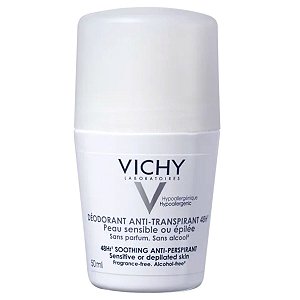 Desodorante Vichy Pele Sensivel e Depiladas Roll-on 50ml