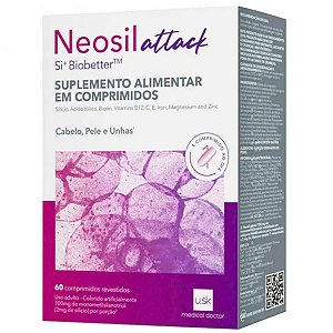 Neosil Attack Si + Biobetter Suplemento Alimentar C/60
