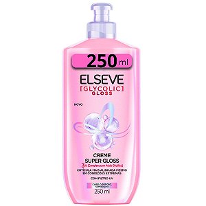 Creme Para Pentear L'Oréal Paris Elseve Glycolic Gloss 250ml