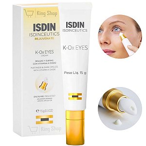 Isdin Facial Creme Contorno Dos Olhos K-Ox Eyes Olheiras 15g