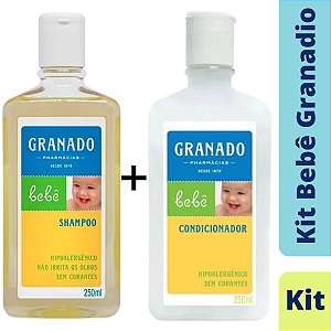 Shampoo Granado + Condicionador Kit Bebê Tradicional 250ml
