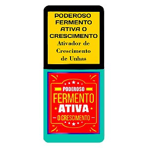 Esmalte Top Beauty SOS Unhas Fermento Ativador Crescimento 7ml