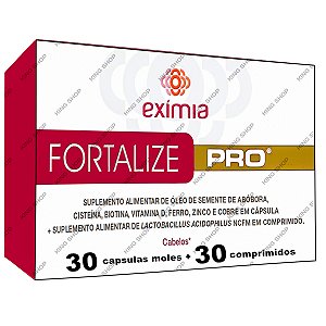 Fortalize Eximia Pro Suplemento Alimentar Cabelos  C/ 30 Cap