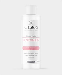 Tônico Facial Renovador - pH 3,0 - Ácido Glicólico 7% - 120ml Artefoá