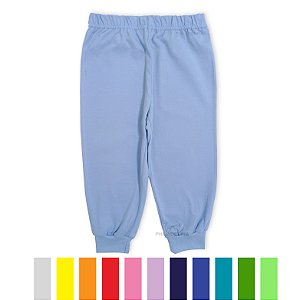Calça Bebê Meia Estação Nº 01 ou 02 Malha 100% Algodão Premium