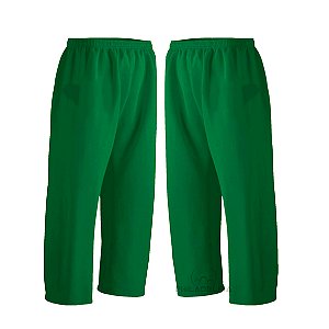 Calça de Moletom Felpado Bebê Nº 01 e 02 Varias Cores