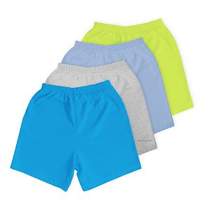 Kit Short Bebê Conforto Nº 01 ou 02 Malha 100% Algodão