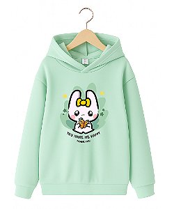 Blusa Moletom Felpado Infantil Capuz Aozora Nº 06 e 08