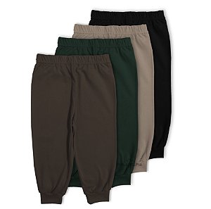 Kit Calça Juvenil Conforto Nº 16 Malha 100% Algodão