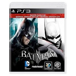 Batman: Arkham City GOTY + Batman Arkham Asylum GOTY - PS3