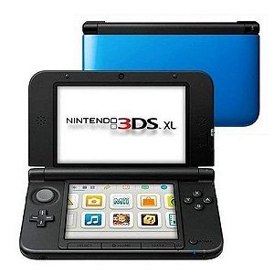 Console Nintendo 3DS XL Seminovo Desbloqueado – Azul