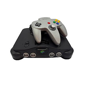 Console Nintendo 64 Preto Seminovo - Nintendo